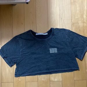 Alexander wang cropped top